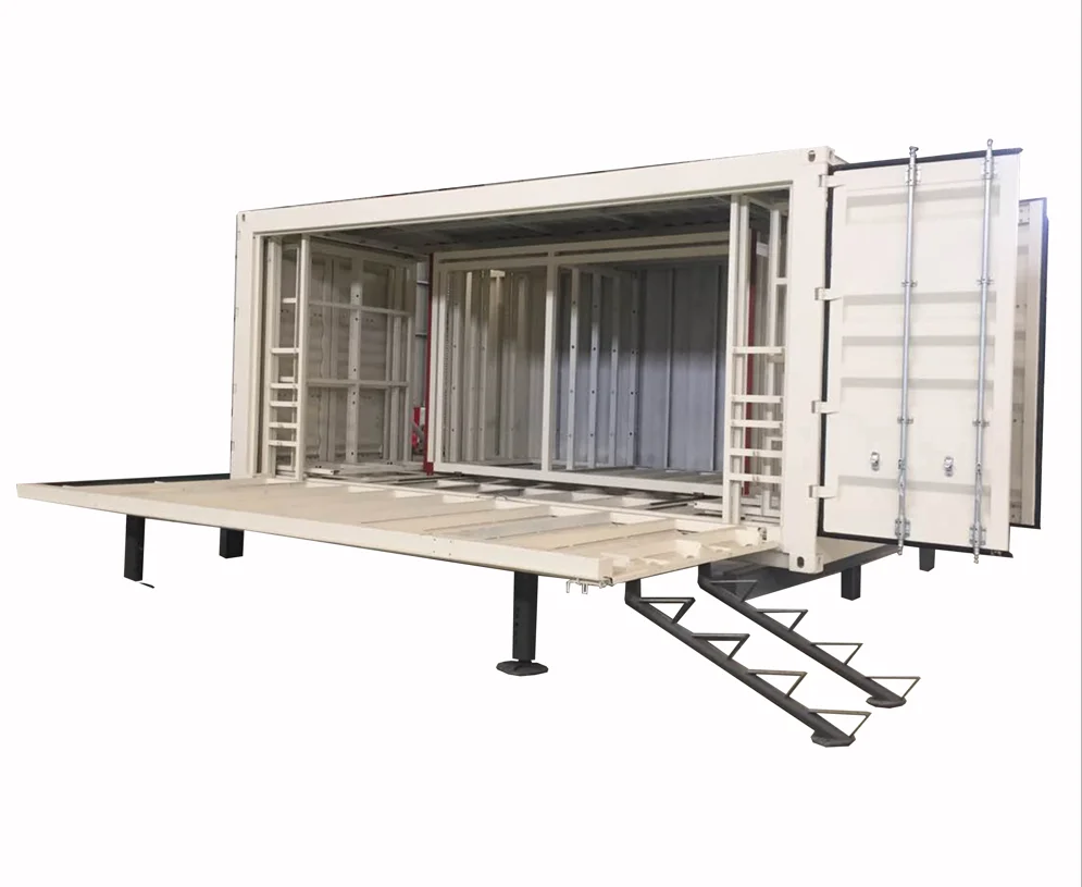 
small mobile container restaurant cheap prefabricated houses for fast food 