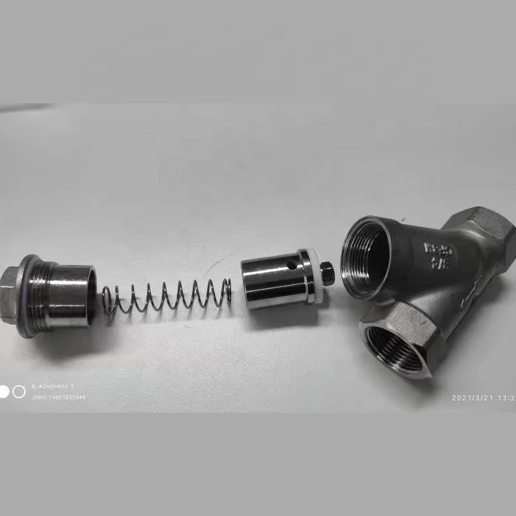 Хит продаж шаровые клапаны из нержавеющей стали Y-типа обратный клапан 800PSI/PN55