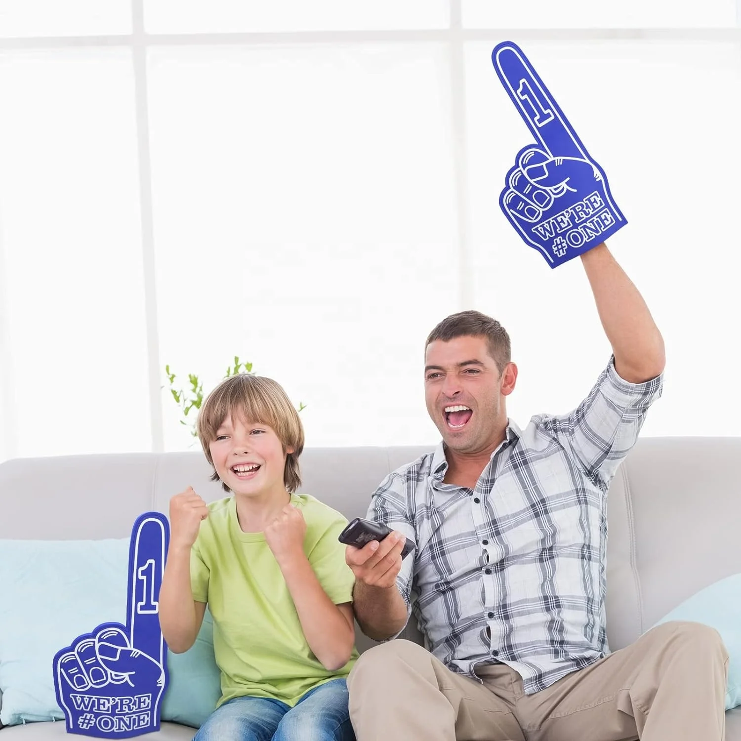 NUOXIN Wholesale 18 Inch EVA Giant Sport Foam Finger Custom Finger Wholesale for Events Football Games