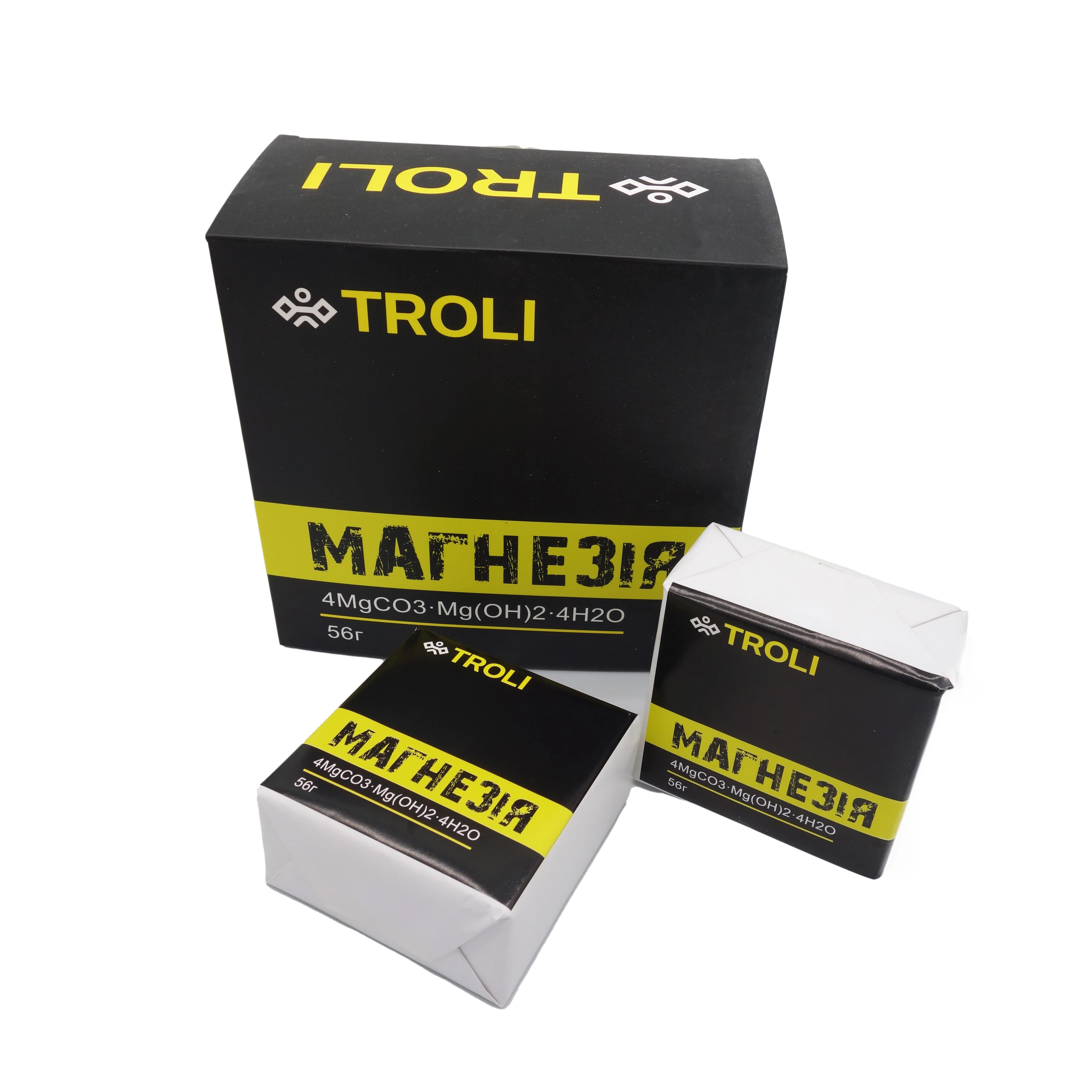 Climbing chalk block OEM 100% Magnesium carbonate