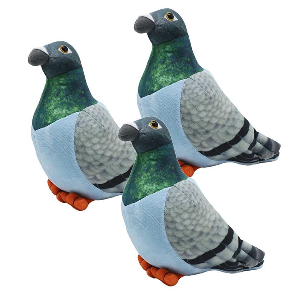Cute White Dove Custom Plush The Pigeon Plush Stuffed Animals Soft Toy Plush Pigeon