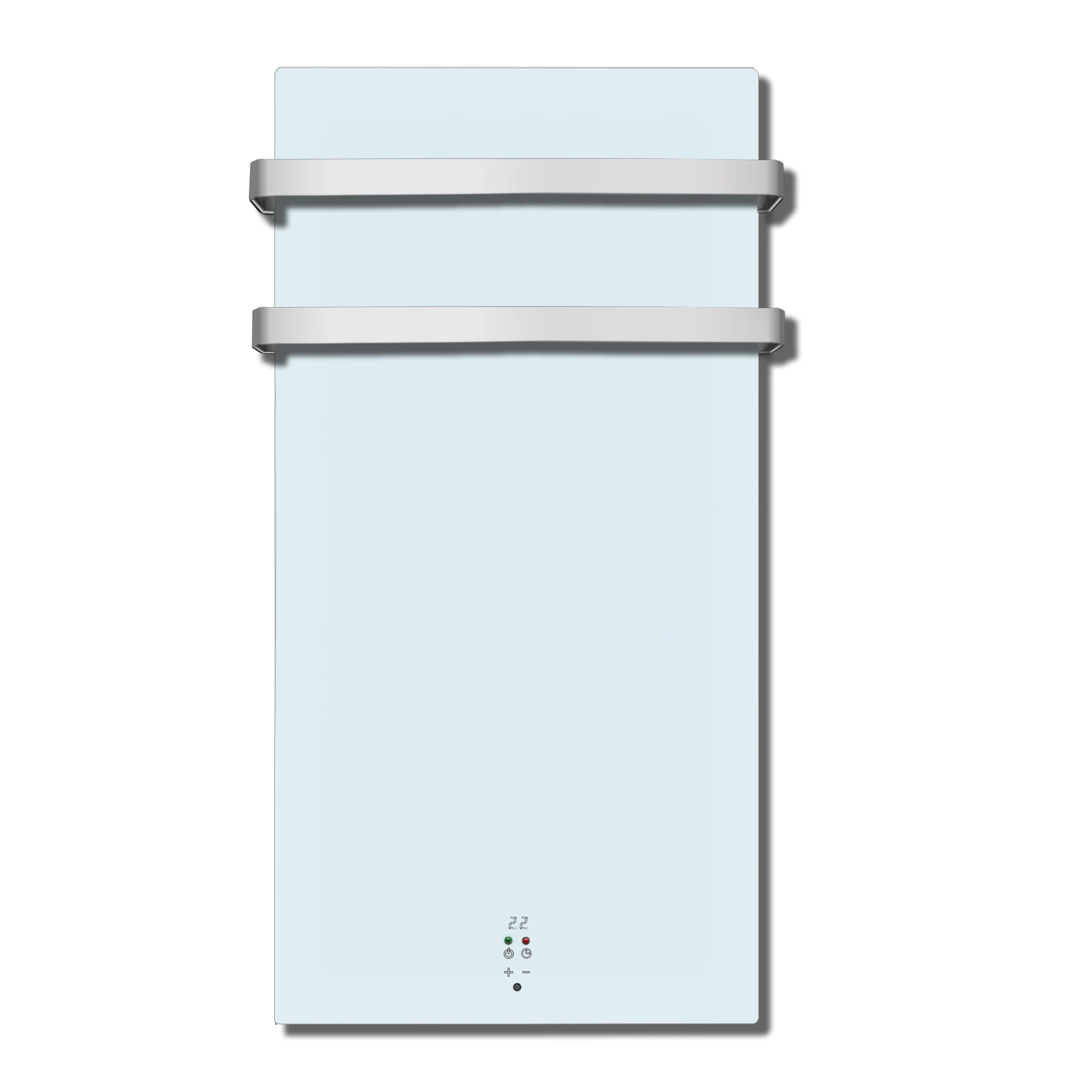 Intelligent 7 days x 24 Hours Custom programs with towel rails Wi-Fi connection G75D 750W 220-240 V~ Infrared Glass Panel Heater