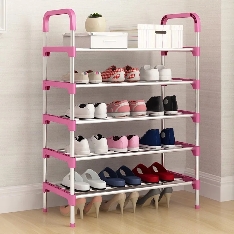 2023 new multi-layer simple household shoe rack dustproof shoe rack cabinet household shoe storage rack