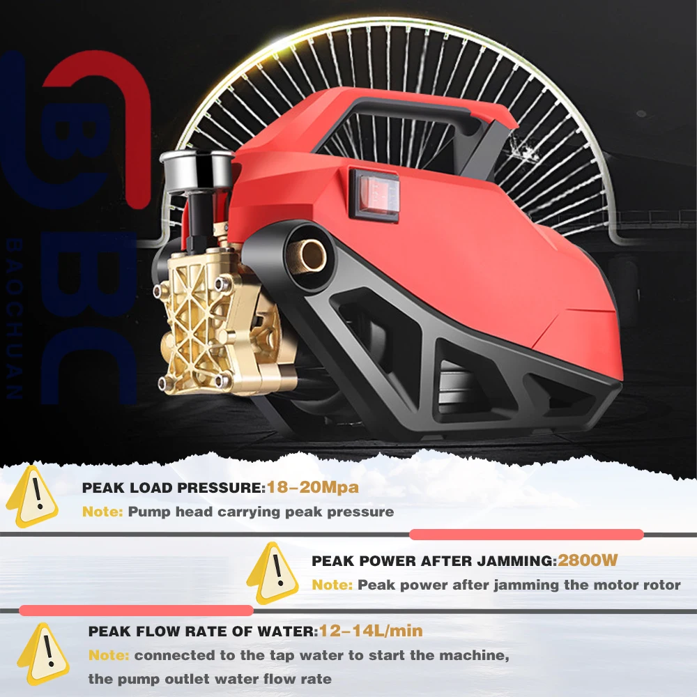 Garden High Pressure Portable Mini Mobile Car Washer Pump