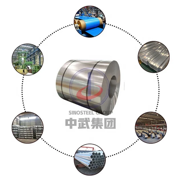 Precision cutting smooth Hot Sale hot sale hot rolled galvanized steel coil 0.4mm for  construction
