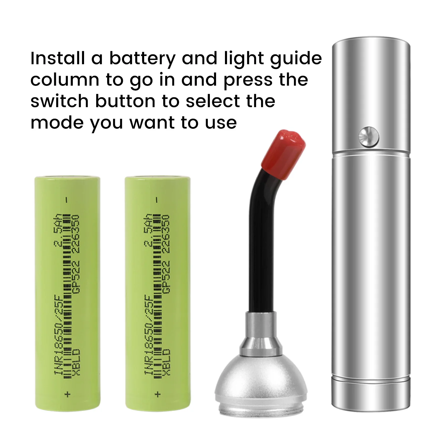 Ideatherapy Red light therapy wand Beauty portable Skincare torch Near infrared led light therapy device for Pain relief