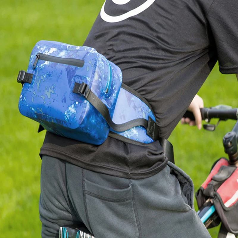 Custom Logo Durable Fashion Designer Outdoor Hiking Waist Bag Travel Luxury Mens Fanny Pack Waist Bag