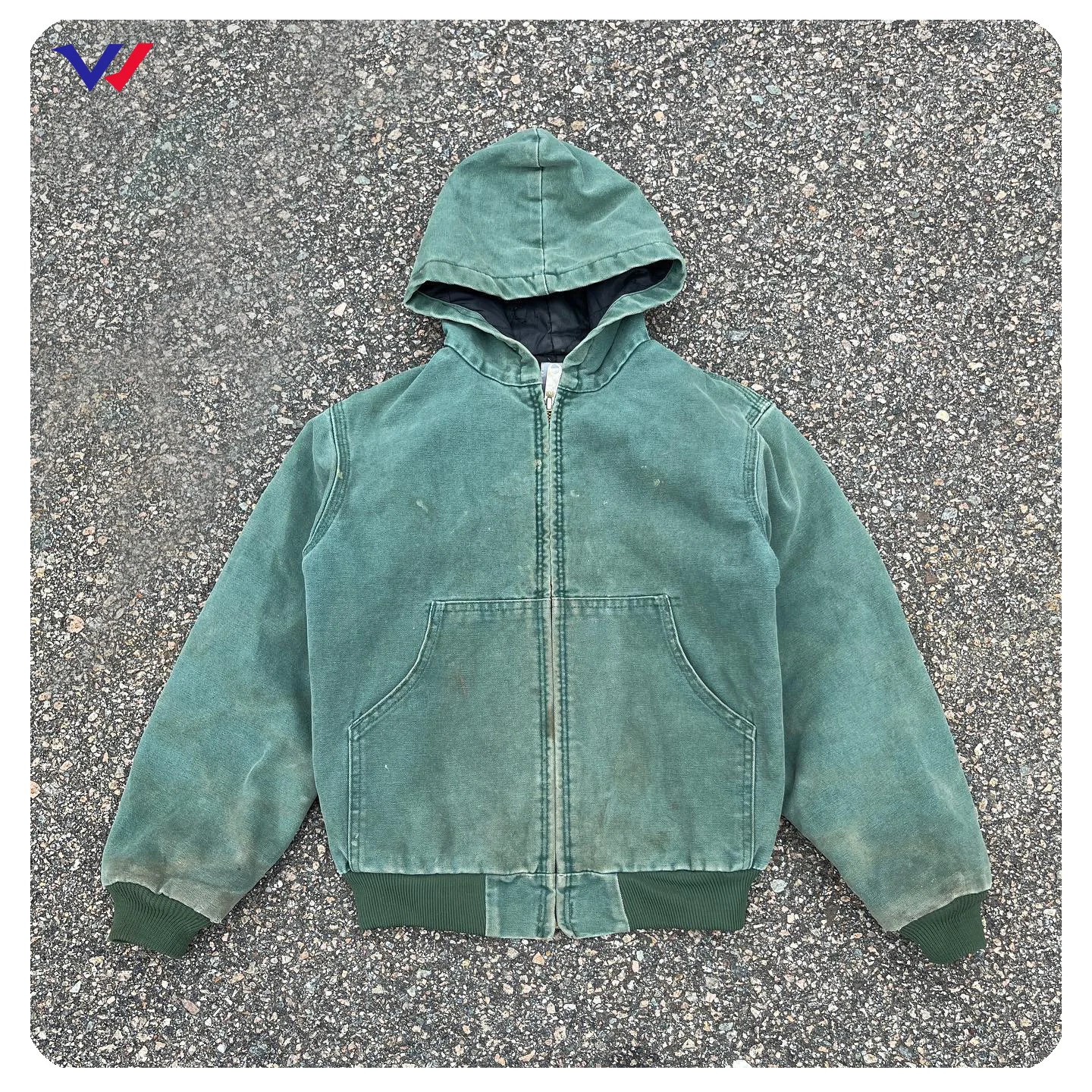 Wens Fashion Apparel Vintage Zip Up Work Wear Trucker Jackets Men Detroit Coats