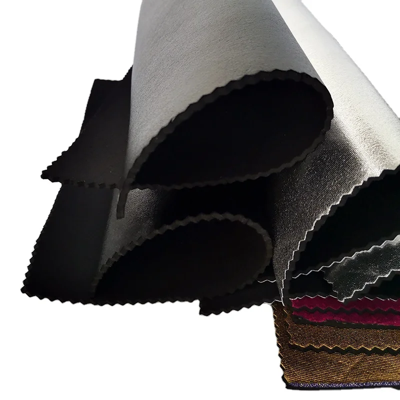 Surf Waterproof Wetsuit Black Shiny Super Stretch Smooth Skin Neoprene Fabric