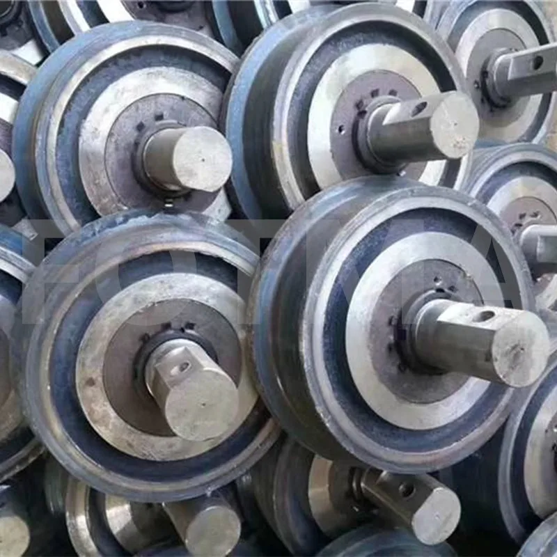 Литое железо/сталь ковка железнодорожных колес литья железнодорожного колеса для добыча вагон