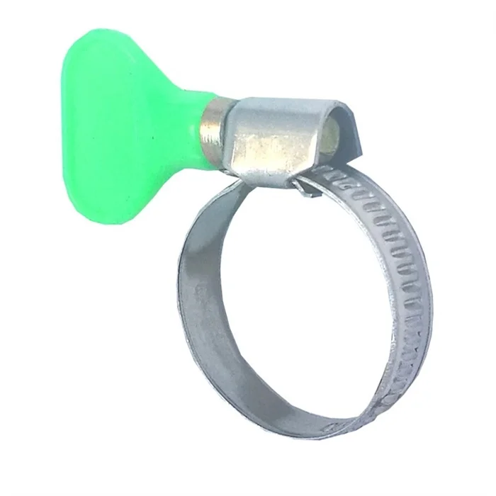 Spring hose clamp