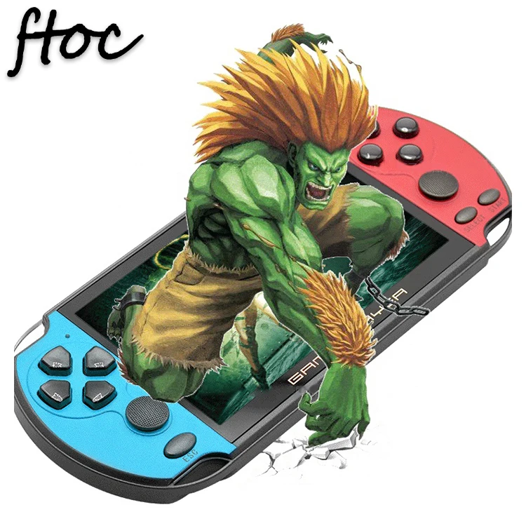 200 встроенных игр, портативная перезаряжаемая консоль 8 Гб 5,1 дюйма, игровой плеер, портативные беспроводные игровые системы