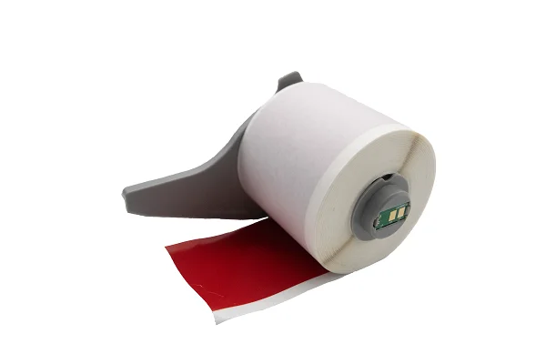 Compatible Brady high adhesion vinyl film M71C-2000-595 label cartridge work with BMP71