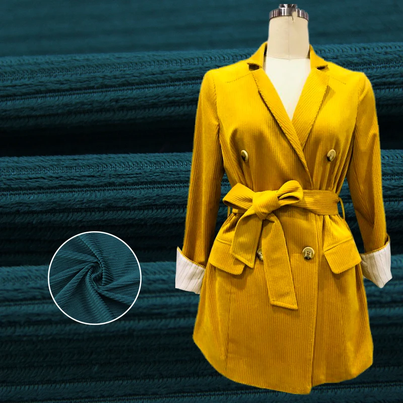 2021 Hot Selling All New Design Thick Corduroy Spring Winter Season 100% Poly Corduroy Fabric