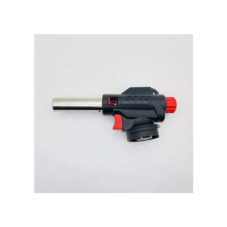 New Fashion Trendy Multifunctional Straight Elbow windsproof Blue Flames Spray Gun Lighter