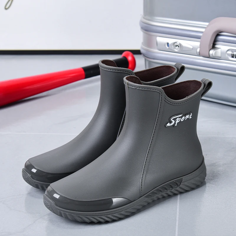 Waterproof Warm Rain Boots Snow Boots for Men