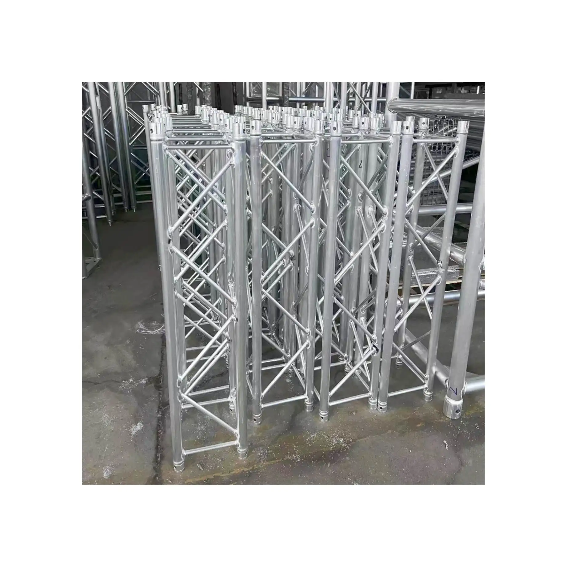 Sgaier Aluminum Alloy Truss Lift Tower Hanging Led Screen Small Stage Truss For Outdoor Performance