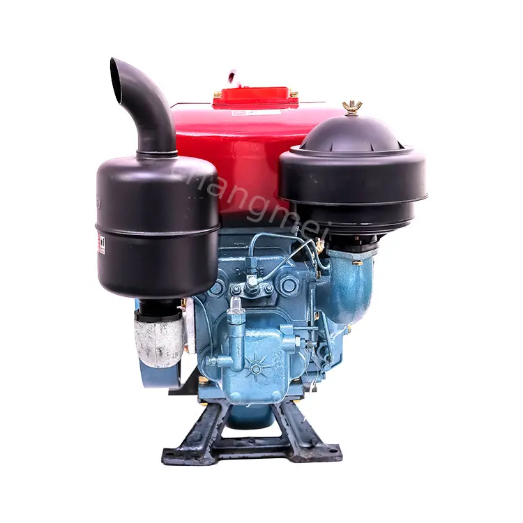 Factory Price Electric Start Machinery Engine 20Hp Single Cylinder Diesel Engine 19Hp Diesel Engine