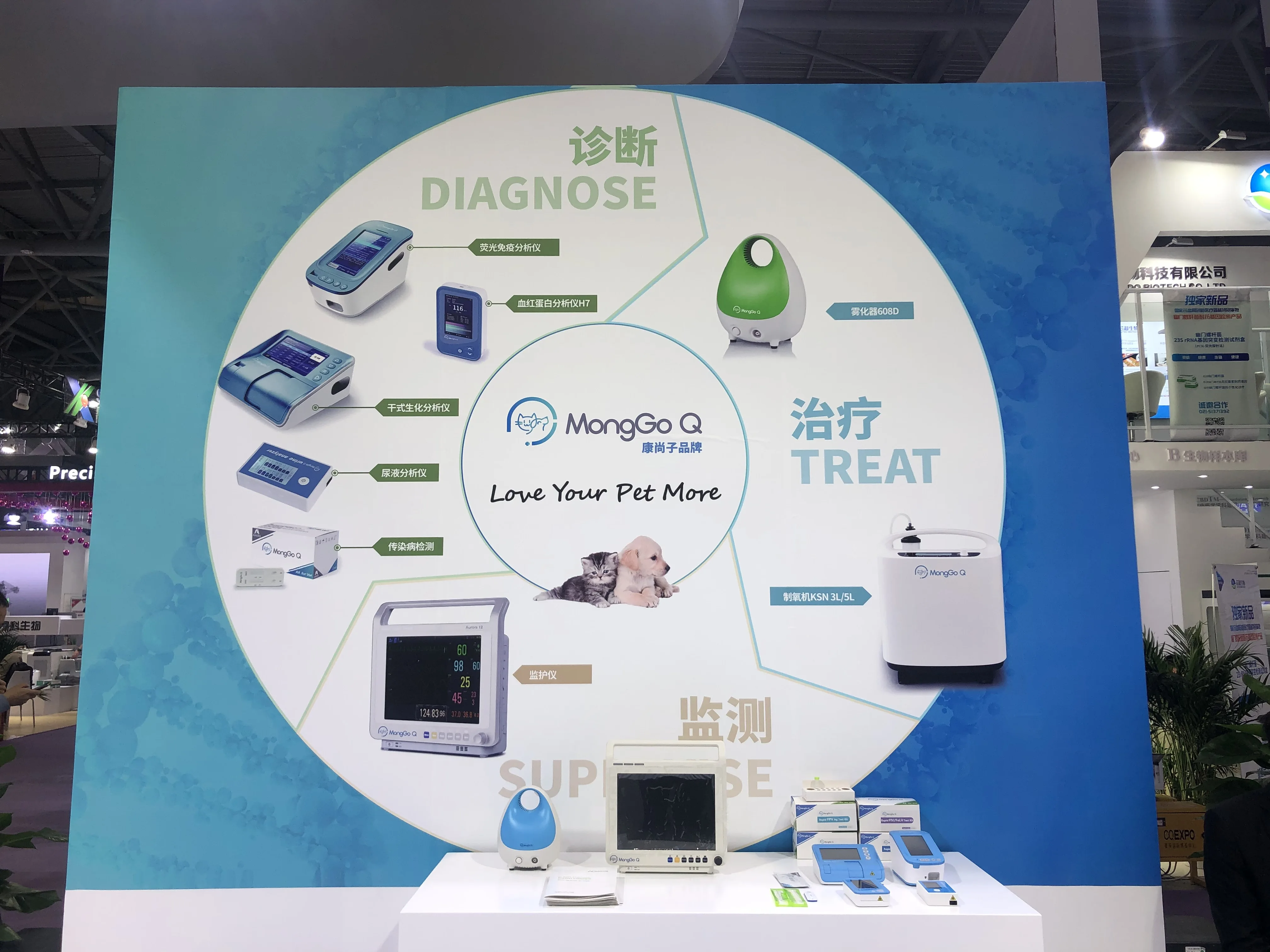 hot sell quick diagnosis high accuracy home use for dog Canine Parvovirus antibody rapid test CPV kit