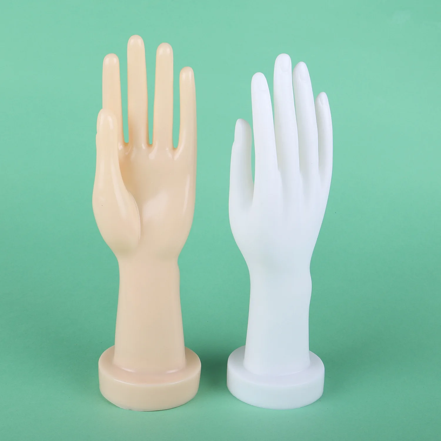 Window display jewelry bracelet female plastic mannequin hands for glove and accessory display