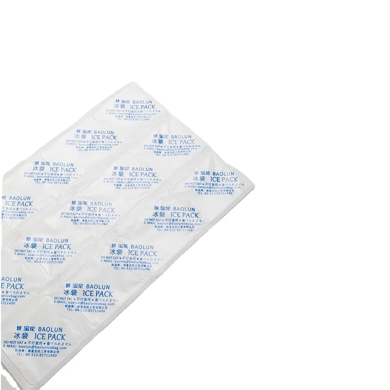 Профессиональный кубик льда упаковочная машина доставки еды пузырь со льдом