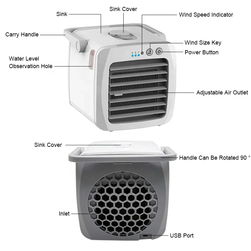 Hot selling evaporative air cooler manufacturing cooler water for room and office