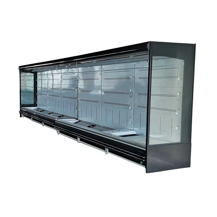 
display drinks fridge glass door freezer supermarket cooler 