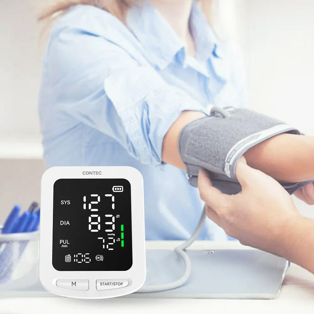 CONTEC08E aneroid sphygmomanometer cuff blood pressure monitor bp machine homeuse