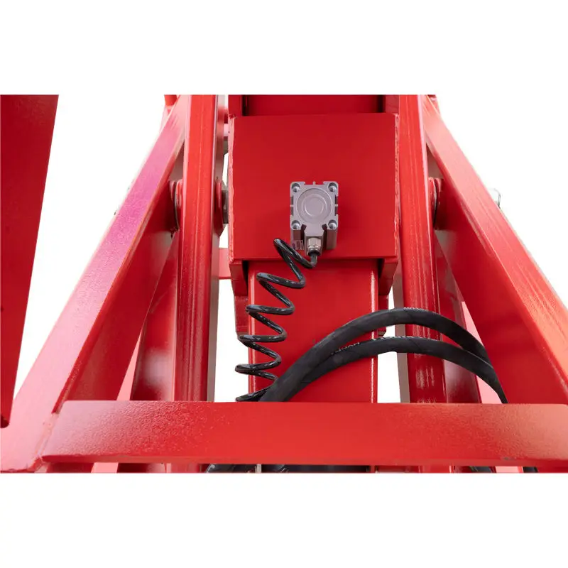 Robust In-Ground Mount full rise scissor Car Lift portable car ramp hydraulic mid scissor lift