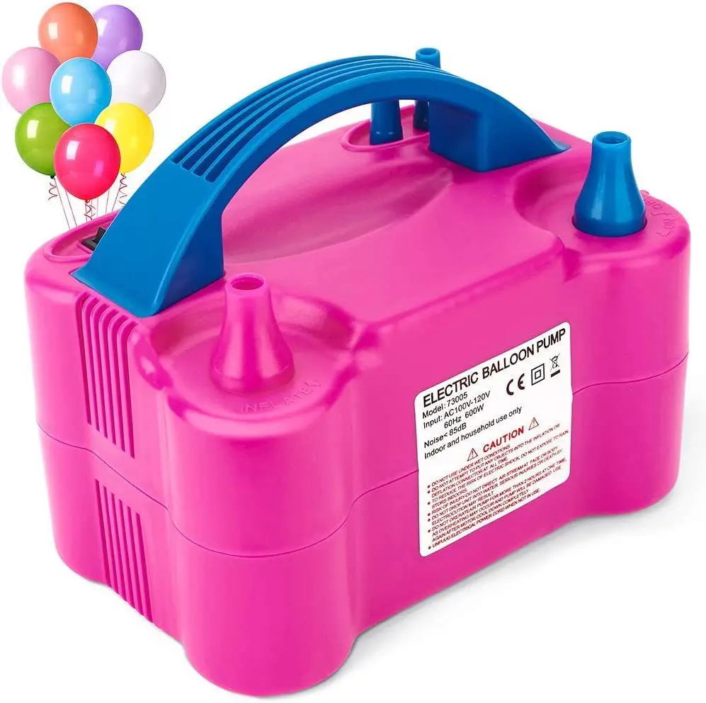 High Performance Balloon Machine Electric Balloon Pump High Power Portable 220v Inflator Portable Electric Balloon Air Pump