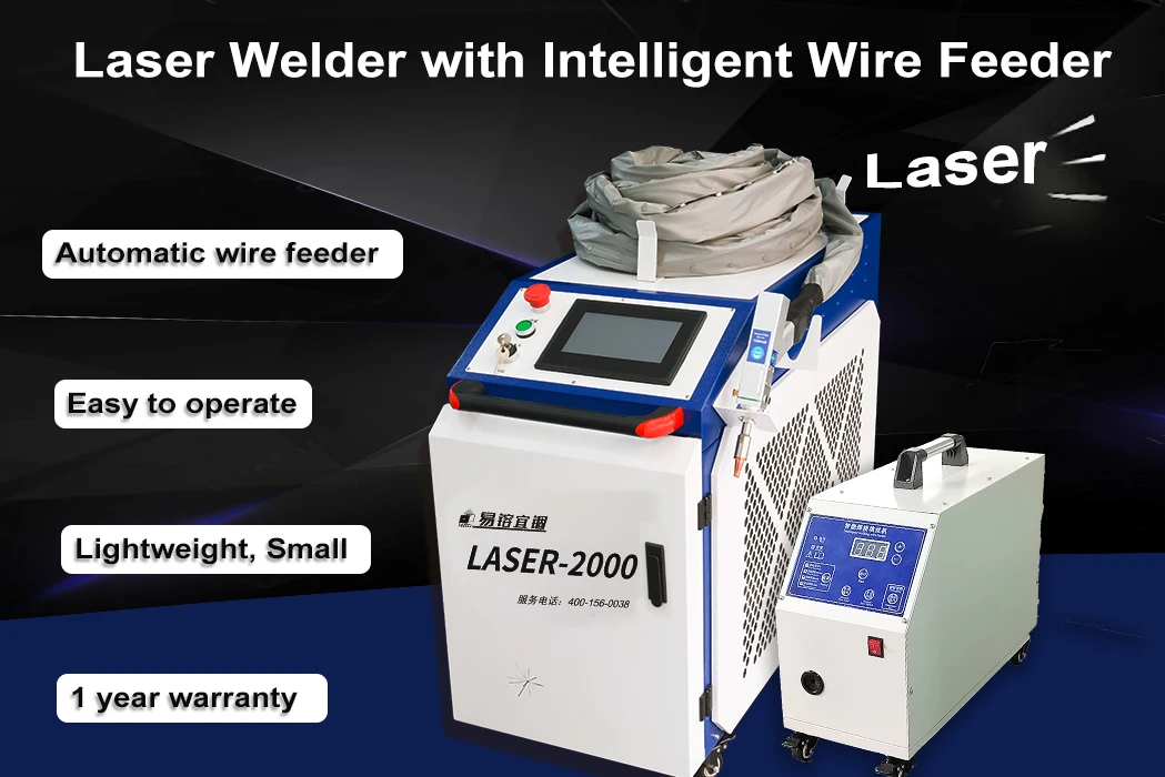 Handheld Portable Laser Welding Machine 2000w Laser Welder Soldador Laser Portatil with CE Certificate Laser-2000