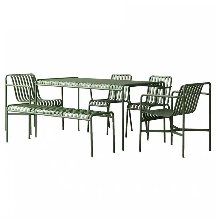 Home Dinning Table Set  Hotel Restaurant Commercial Steel Coffee Tea Side Table Metal Legs Modern Garden Furniture