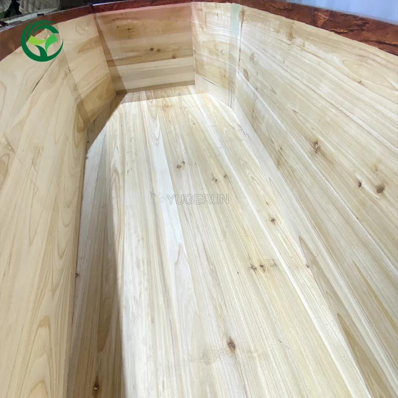 Factory Wholesale Great Britain Solid Wood Raised Lid Coffin Real Redwood Veneer Australia Funeral Coffin for Cremation Burial