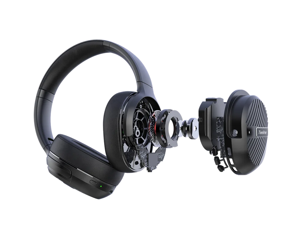 free sample Blue-tooth headphones wireless, earphone & headphone & accessories, Active Noise Cancelling headphones