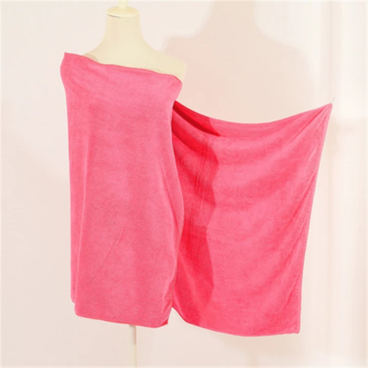 Superfine Fiber Bath Towel Female Absorbent 70 * 140 Korea Three Seconds Quick-Drying Luxury Beach Large Towel