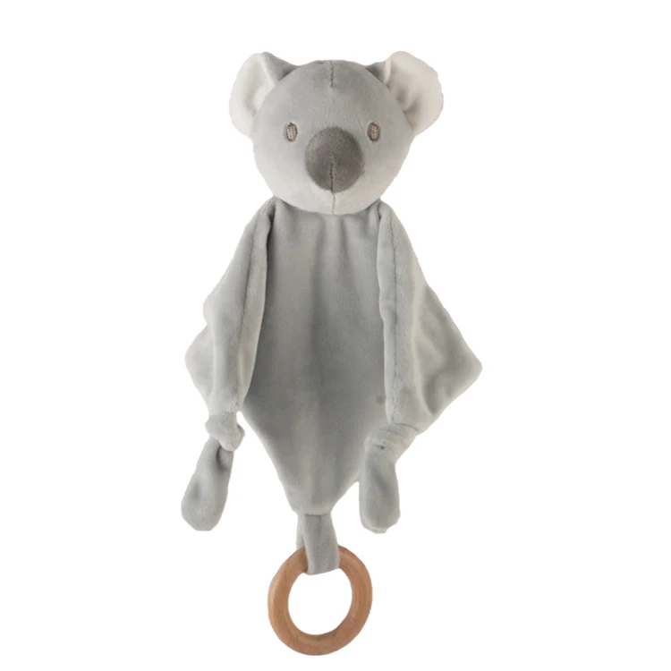 Custom Stuffed Animal Baby Comforter Soothing Towel Sensory Toy Baby Newborn Lovely Zorro Security Blanket