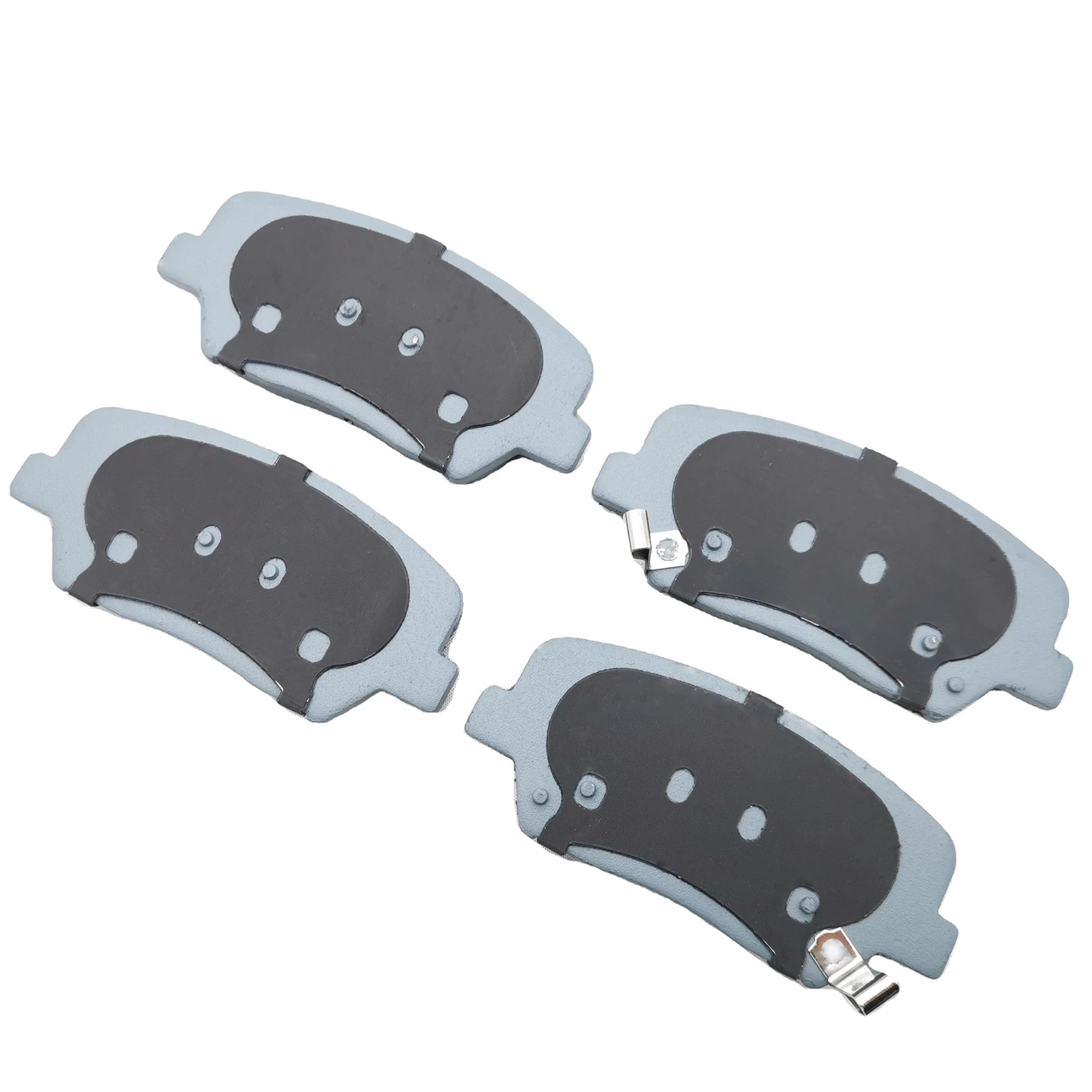 Genuine Quality Semi Metallic Ceramic Auto Brake Pads Front D1432  Automobile parts manufacturing factory For Hyundai  Kia