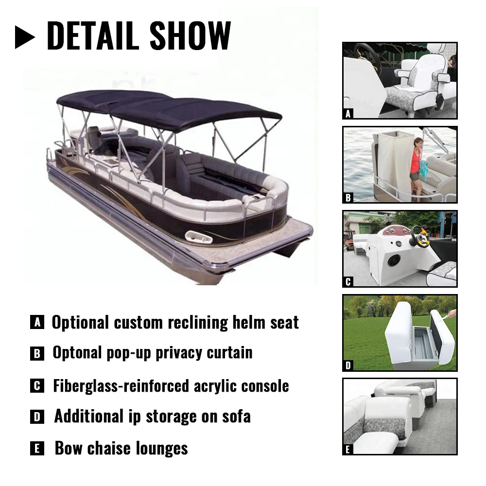 marine family aluminum pontoon boats for sale