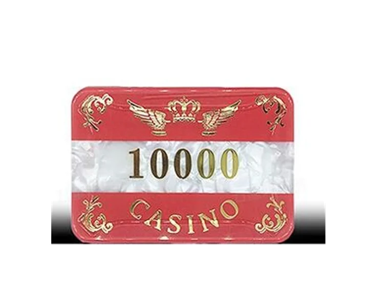 High Quality WPT Ceramic Poker Chip Blank Texas Custom Professional Casino European Round Coins Supplier Chip Poker for Gambling