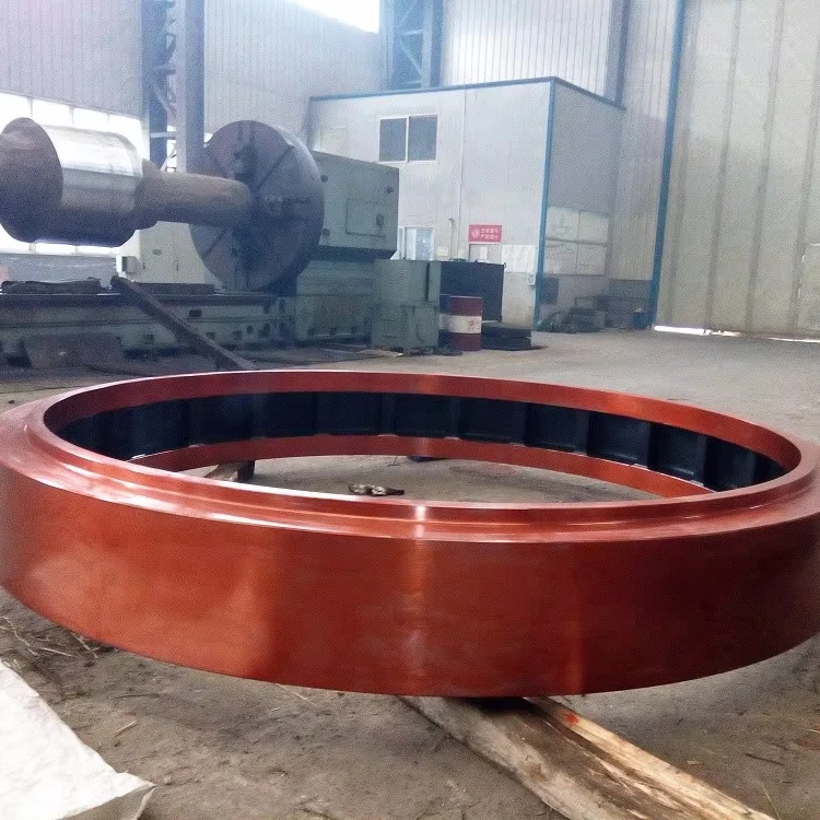 Rotary Kiln Support Kiln Shell Alignment Kiln Tyre with Heat-resistant Design