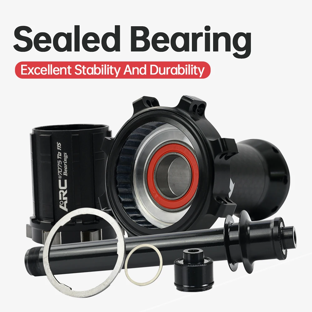 Good Safety Performance Lightweight RT-030FRCB Quick Release Road Bike Spare Part 6 Pwals Front And Rear Hub