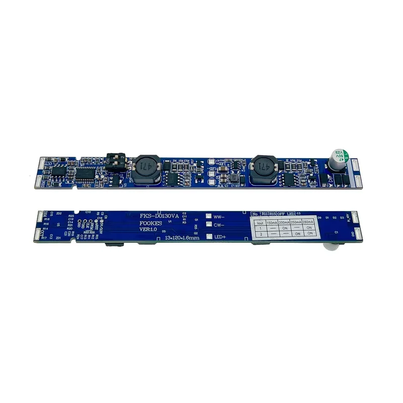 LEDEAST FKS-D0130VA DIP Switch 150-700mA DC48V 1-10V 0-10V Dimming LED Driver and Power Supply For Magnetic LED Light