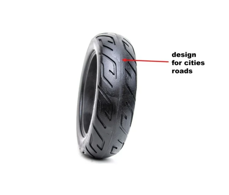 Solid Tire 10x2.7-6.5  On-road Fit 70/65-6.5 Electric Scooter 6.5 in Rim  on Road Tire