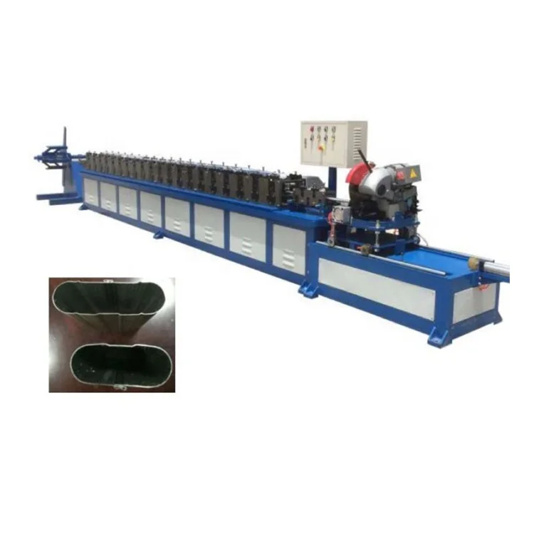 Строительство трубы спираль трубы формируя овальную трубу/воздуховод формируя машину