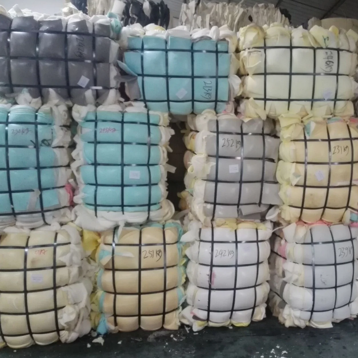 Высококачественная разноцветная пленка для отходов, полиуретановая пена