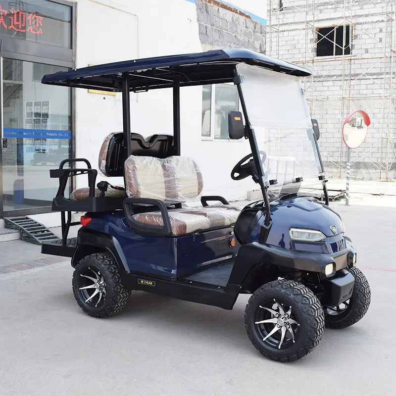 Multifunctional 2 seats electric golf cart utility vehicle with ac