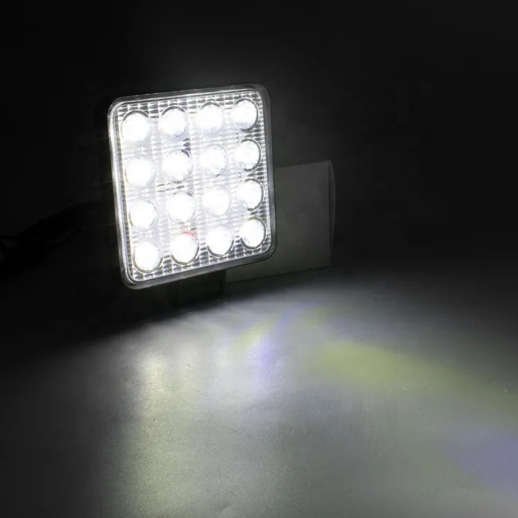 Led Work Light 48w 45w 18w 27w 40w 24v 12v Led Driving Light Flood Spot Square For Truck Tractor Car Offroad Vehicle Trailer