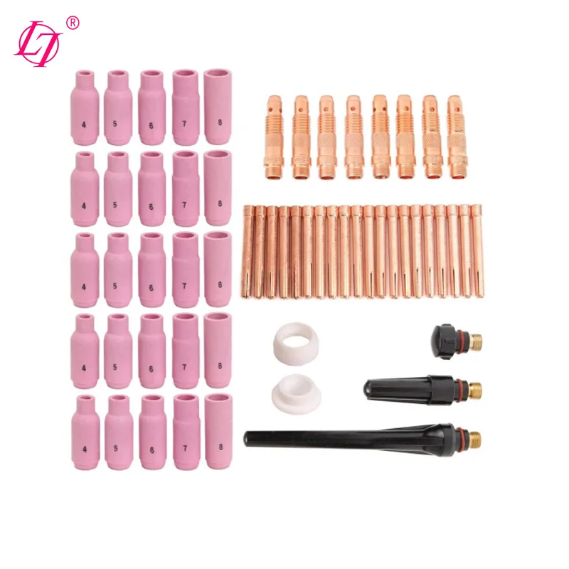 TIG cup 10N48 #6 Alumina Ceramic Nozzle 3/8' 10mm fit TIG Welding Torch WP-17 WP-18 WP-26