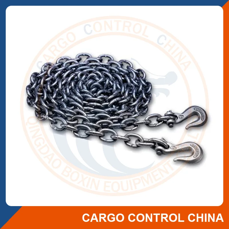 G70 Cargo Tie Down Transport Anchor Lashing Chain with Grab Hook 8600mm