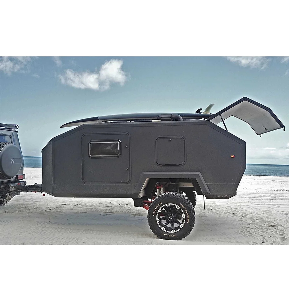 Австралийский классный роскошный горячеоцинкованный недорогой 4x4 индивидуальное приключение напольный холщовый тент трейлер для кемпера